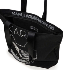 Túi tote Karl vải canvas xuất xịn