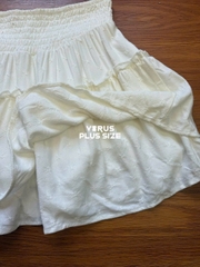 Chân váy eo mocking Babaton bigsize