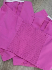 Set đồ 2 mảnh áo ống quần suông Shein