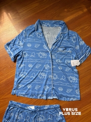 Bộ mặc nhà Auden chất thun mềm mịn thoải mái bigsize xuất xịn