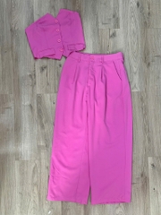 Set đồ 2 mảnh áo ống quần suông Shein