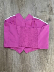 Set đồ 2 mảnh áo ống quần suông Shein