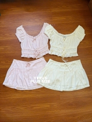 Set bèo Nobo vải viber summer mix match bigsize xuất xịn (có lẻ)