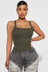 Áo dây gài khoen Cổ vuông bigsize (fashiona2dgk)