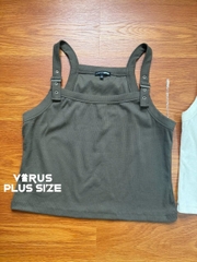Áo dây gài khoen Cổ vuông bigsize (fashiona2dgk)