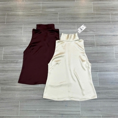 Áo cổ lọ Xoài mng lụa sang xịn bigsize