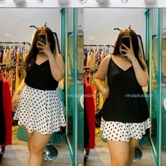 [viruSpluSSize]Áo dây bigSize primark đen / trắng