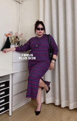 Set len time tru thổ cẩm bigsize xuất xịn