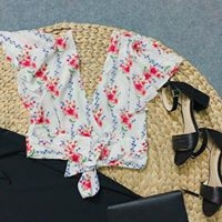 ÁO CROPTOP F21 XUẤT XỊN Sz L bigSize