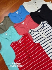 Áo balo gân nút maurice bigsize