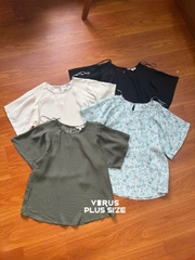 Áo kiểu preview chất thun dập nổi bigsize