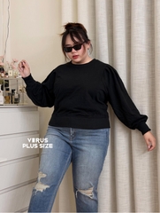 Áo sweater Anewday vai nhún tay bo bigsize