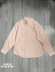 Áo sơ mi Genquo dù basic xuất xịn bigsize