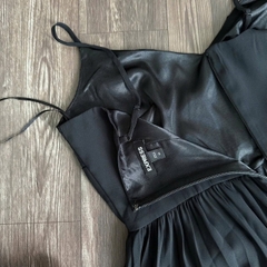 Đầm dây ren Expr3ss satin phối ren bigsize