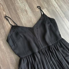 Đầm dây ren Expr3ss satin phối ren bigsize