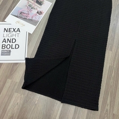Đầm cổ yếm chéo xoài mng bigsize form body