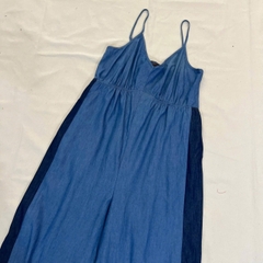 Jumpsuit 2 dây JD jean xuất xịn bigsize