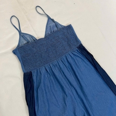 Jumpsuit 2 dây JD jean xuất xịn bigsize
