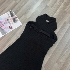 Đầm cổ yếm chéo xoài mng bigsize form body
