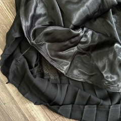 Đầm dây ren Expr3ss satin phối ren bigsize