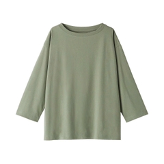 Áo thun tay lửng MuJ1 basic xuất xịn bigsize