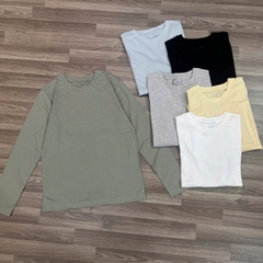 Áo thun tay dài Muj1 basic bigsize