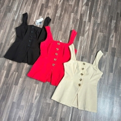 Áo cổ vuông Maeve bigsize chất sang xịn tôn dáng