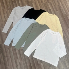 Áo thun tay dài Muj1 basic bigsize