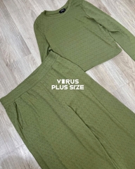 Set bộ thun dày dặn Julia bigsize
