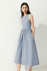Đầm Hắc Em tùng dù midi bigsize