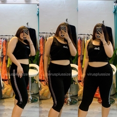 [viruSpluSSize]quần biker  DKNY bigSize thun co giãn tốt