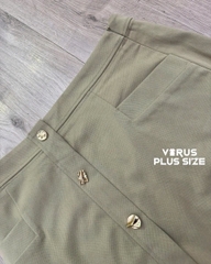 Chân váy kaki chữ A Gu3ss xuất xịn bigsize