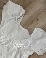 Áo thêu peplum Celebrity bigsize(celebrityapep)