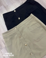 Chân váy kaki chữ A Gu3ss xuất xịn bigsize