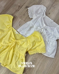 Áo thêu peplum Celebrity bigsize(celebrityapep)