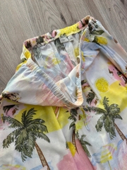 Set Cato áo bẹt vai quần suông vibe summer bigsize