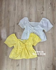 Áo thêu peplum Celebrity bigsize(celebrityapep)