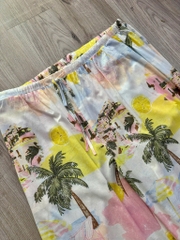 Set Cato áo bẹt vai quần suông vibe summer bigsize