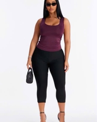 Áo balo cổ vuông fashion thun 2 lớp dày dặn chất mát thoải mái bigsize