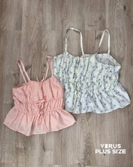 Áo dây peplum bèo celebrity bigsize xuất xịn