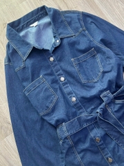 Đầm somi Denim Cato bigsize xuất xịn(catodsmj)