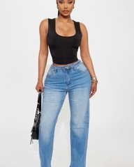 Áo balo cổ vuông fashion thun 2 lớp dày dặn chất mát thoải mái bigsize
