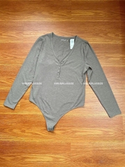 Bodysuit henley Aber chất thun đanh mịn bigsize