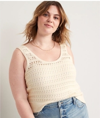 Áo dây len old bigsize crochet