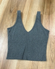 Áo balo G@pfit cổ tim thun gân xuất xịn(gapfitabalocv)
