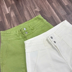 Quần jean suông just usa 2 nút bigsize xuất xịn