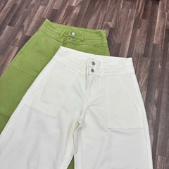 Quần jean suông just usa 2 nút bigsize xuất xịn