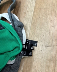Áo balo G@pfit cổ tim thun gân xuất xịn(gapfitabalocv)