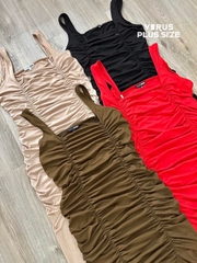 Đầm body nhún fashion bigsize(fashiond2dn)
