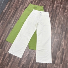Quần jean suông just usa 2 nút bigsize xuất xịn